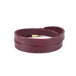 دستبند چرم طبیعی زنانه بیسراک مدل E123