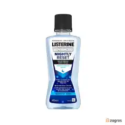 دهان شویه لیسترین مدل Advanced Nightly Reset حجم 400 میل