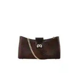 کیف دوشی چرم طبیعی زنانه منط مدل F118C