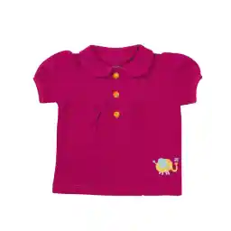 پولوشرت آستین کوتاه دخترانه آدمک مدل 1486863