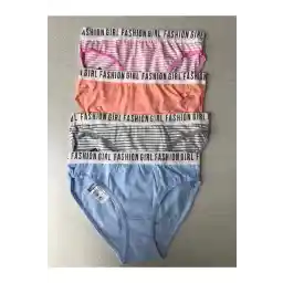 Tutku 12'li Paket Bayan Kadın Desenli Bikini Külot Asorti Kilot