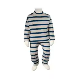 ست تیشرت و شلوار نوزاد آدمک مدل 1190611