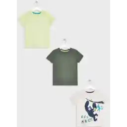 Kids 3 Pack Assorted T-Shirt