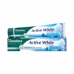 هيمالايا أكتيف وايت فريش معجون أسنان جل مبيض بخلاصة الأعشاب 100 ملل حزمة من 2 ازرق