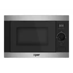 Xper Built-in microwave oven with grill, 25 L., 900 watt, Black, XP25SBTMW