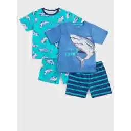 Youth 2 Pack Assorted T-Shirt & Shorts Set