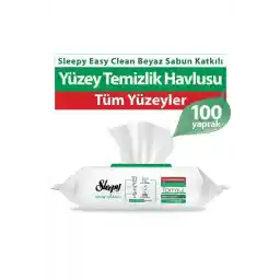 Sleepy Easy Clean Yüzey Temizlik Havlusu&Mendili 100 Yaprak