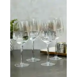 Set of 4 Deco Glasses