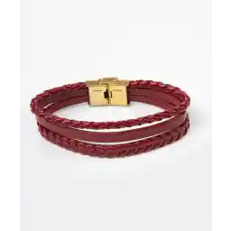 دستبند چرم طبیعی زنانه بیسراک مدل 108N