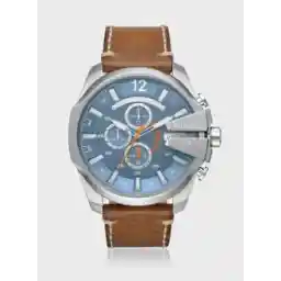 Dz4458 Leather Strap Analog Watch