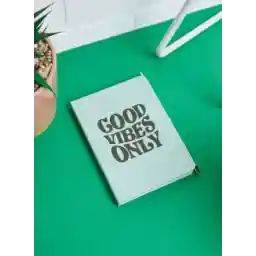 A6 Hardcover Notebook With Metallic Pen