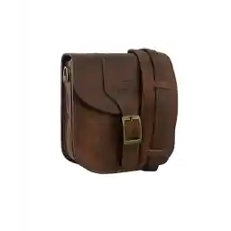 کیف دوشی چرم طبیعی زنانه منط مدل H125Ca-1