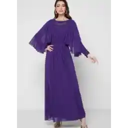 Embellished Chiffon Dress