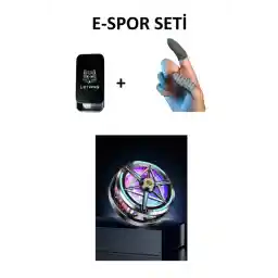 Letang Telefon Soğutucu Fan + Aliminyum Destekli Soğutucu Radiator MIKNATISLI MAGESAFE