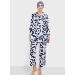 Printed Tunic & Pants Set