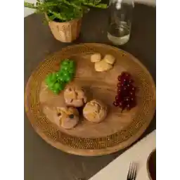 Wooden Round Lazy Susan