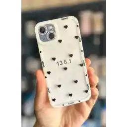 Tria Iphone 13 / 14 Uyumlu Desenli Baskılı Kamera Korumalı Yumuşak Silikon Telefon Kılıfı