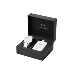 Armani Exchange Women's Set Wristwatch and Luggage Tag