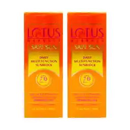 Lotus Safe Sun Daily Multi-Function Sunblock SPF 70 2 x 60 g