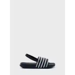Striped Slider Sandals