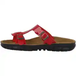 Birkenstock Sofia Sandalen rot schmale Weite Gr. 40