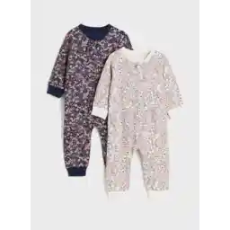 Kids 2 Pack Printed Romper