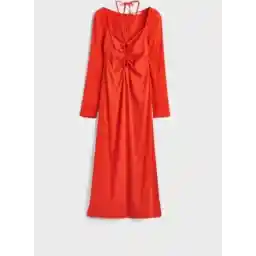 Ruched Long Sleeve Dress