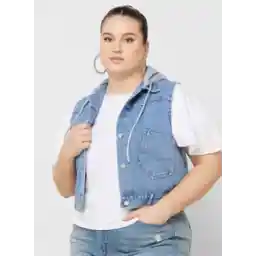 Sleeveless Denim Jacket