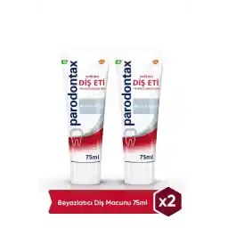 Parodontax Beyazlatıcı Diş Macunu 75ml x 2 Adet