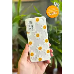 Tria Xiaomi Redmi Note 11 Pro / Note 12 Pro 4G Uyumlu Silikon Şeffaf Baskılı Desenli Telefon Kılıfı