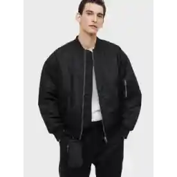 Loose Fit Bomber Jacket