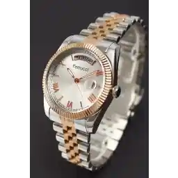 Ferrucci Takvimleri Aktif Rose Beyaz Renk Çift Takvimli Kadın Kol Saati Fc.13024tm