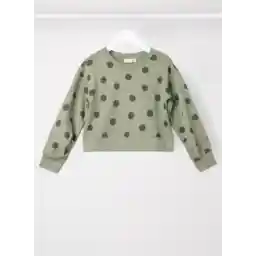 Kids Polka Dot Long Sleeve Sweatshirt