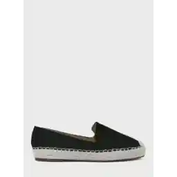 Shimmery Flat Espadrille