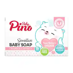 صابون کرمی کودک و نوزاد مناسب پوست حساس حجم 75 گرم | پینو بیبی