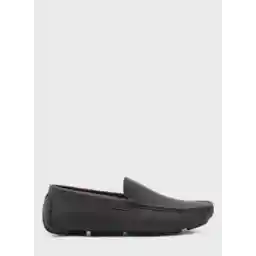 Webbing Detail Casual Loafers