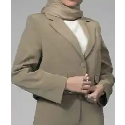 کت زنانه برنس Bornos کد 95110