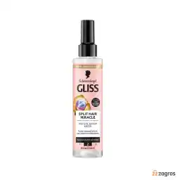 اسپری مو دو فاز گلیس مدل Split Hair مناسب موهای آسیب دیده و شکننده 200 میل