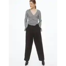 Floral Print Wrap Top