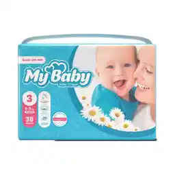 پوشک سری مهربان با پوست سایز 3 بسته 38 عددی | مای بیبی