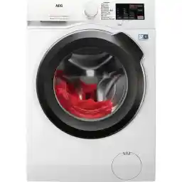 AEG L6AMZ49FL Washing Machine, Series 6000 with ProSense®, 9.0 kg, Quiet, Automatic Volume, Refill Function, Child Lock, Gentle Drum, Water Stop, 1400 rpm