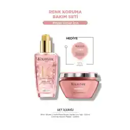 Kerastase Chroma Absolu & Elixir Rose Boyalı Saçlar Için Hediyeli Saç Bakım Seti
