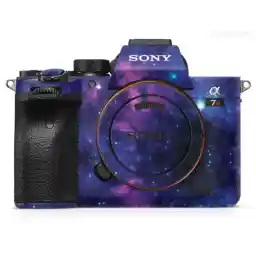 کیت اسکین بادی Sony alpha a7iv skin body galaxy kit