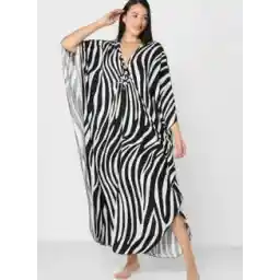 Printed Beach Cover-up