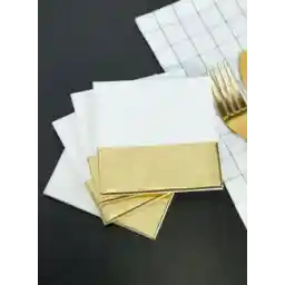 Set of 4 Leather Effect Dipped Coasters