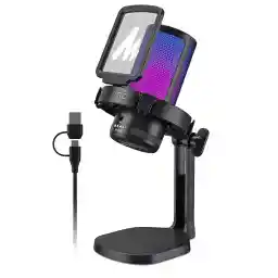 میکروفون استودیويی ماونو مدل DGM20 RGB Maono DGM20 RGB Studio Microphone
