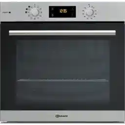 Bauknecht BAR2S K8 V2 IN Steam Oven with Double Sliding Runners, A+, 71 L, Maxi Cooking Chamber, Hot Air, Gentle Steam with Moisture Addition, Easy Cleaning with SmartClean Interior, Stainless Steel