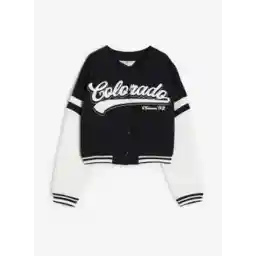 Kids Oversized Varsity Jacket