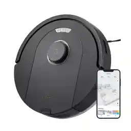 roborock Q5 Pro Robot Vacuum Cleaner with DuoRoller Brush, 5500Pa Suction Power, 770 ml Dust Container, 180 ml Water Tank, Vacuum Cleaner Mop Robot PreciSense LiDAR Navigation Carpets Pet Hair App