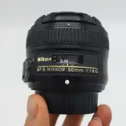 لنز نیکون دست دوم Nikon AF-S NIKKOR 50mm f/1.8G(جعبه دارد)